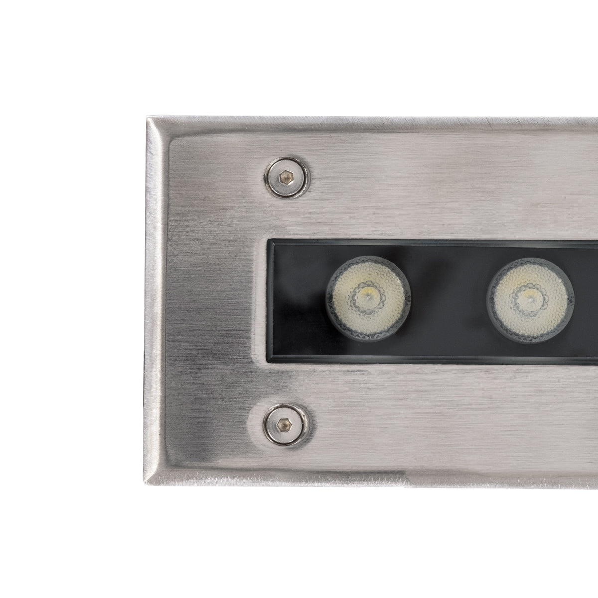 GloboStar® UNDERGROUND-MINA 90193 Χωνευτό Φωτιστικό Wall Washer Δαπέδου LED 12W 1020lm 10° DC 24V Αδιάβροχο IP68 L50 x W9 x H7.2cm RGBW DMX512 - Ανοξείδωτο Ατσάλι - ledmania.gr