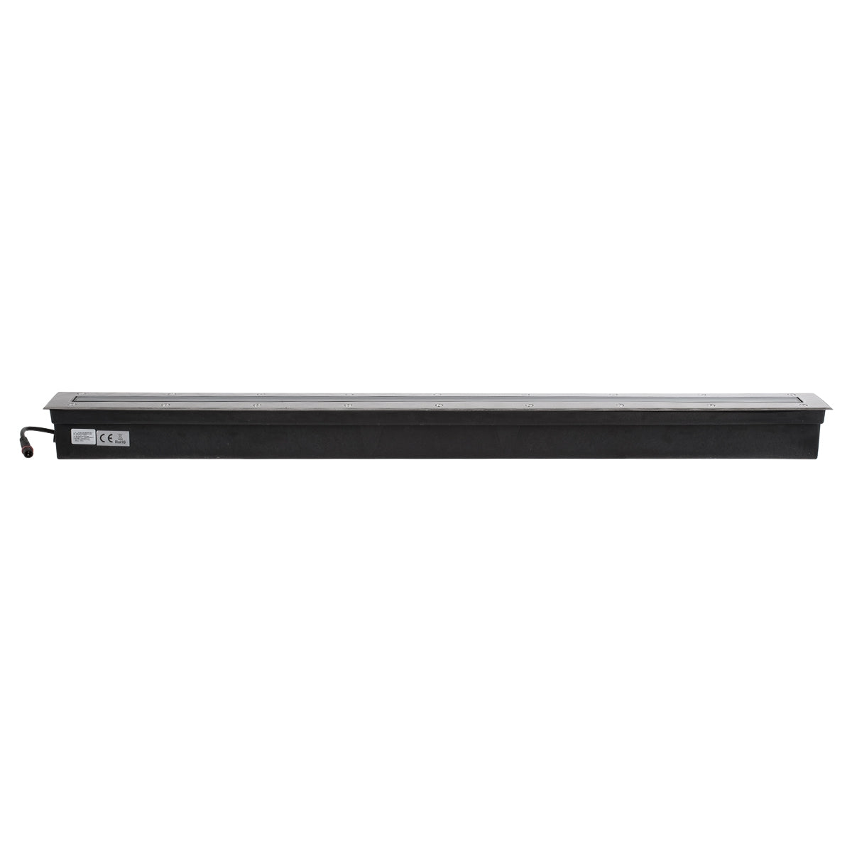 GloboStar® UNDERGROUND-MINA 90194 Χωνευτό Φωτιστικό Wall Washer Δαπέδου LED 24W 2160lm 10° DC 24V Αδιάβροχο IP68 L100 x W9 x H7.2cm Θερμό Λευκό 2700K - Ανοξείδωτο Ατσάλι - ledmania.gr