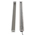 GloboStar® UNDERGROUND-MINA 90196 Χωνευτό Φωτιστικό Wall Washer Δαπέδου LED 24W 2160lm 10° DC 24V Αδιάβροχο IP68 με Ρυθμιζόμενη Γωνία Φωτισμού L108 x W9 x H7.5cm Θερμό Λευκό 2700K DMX512 - Ανοξείδωτο Ατσάλι - ledmania.gr