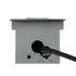 GloboStar® UNDERGROUND-MINA 90196 Χωνευτό Φωτιστικό Wall Washer Δαπέδου LED 24W 2160lm 10° DC 24V Αδιάβροχο IP68 με Ρυθμιζόμενη Γωνία Φωτισμού L108 x W9 x H7.5cm Θερμό Λευκό 2700K DMX512 - Ανοξείδωτο Ατσάλι - ledmania.gr