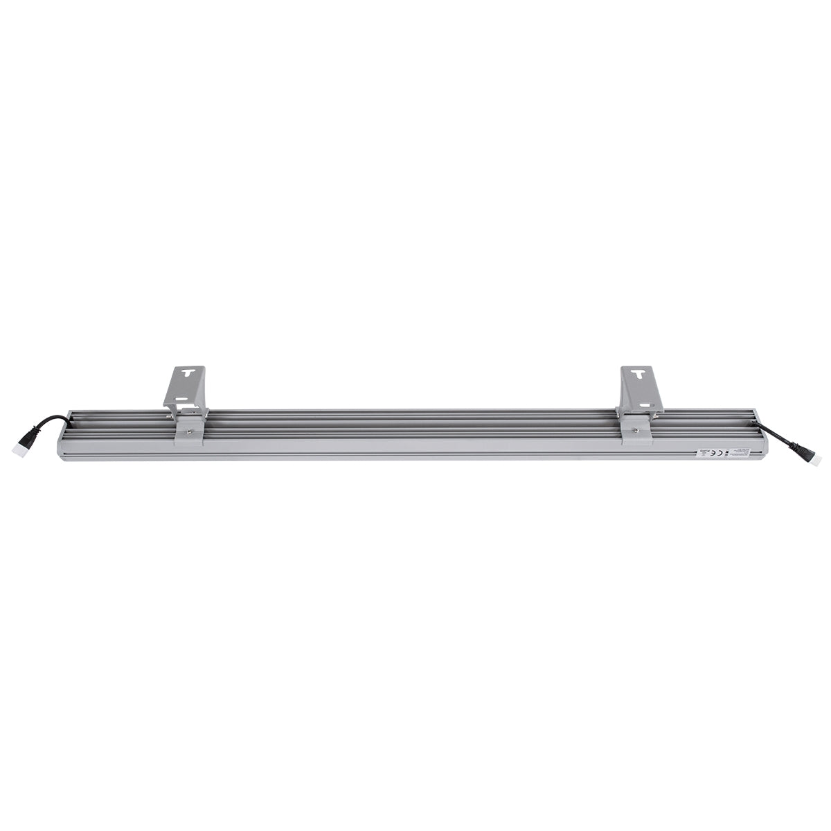 GloboStar® WASHER-GAIA 90215 Μπάρα Φωτισμού Wall Washer LED 144W 12960lm 10° DC 24V Αδιάβροχο IP67 L100 x W7.3 x H4.3cm Θερμό Λευκό 2700K - Ασημί - ledmania.gr