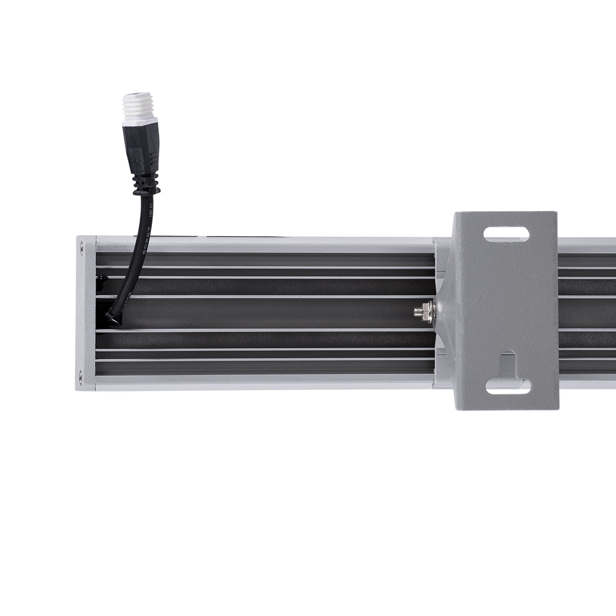 GloboStar® WASHER-GAIA 90215 Μπάρα Φωτισμού Wall Washer LED 144W 12960lm 10° DC 24V Αδιάβροχο IP67 L100 x W7.3 x H4.3cm Θερμό Λευκό 2700K - Ασημί - ledmania.gr