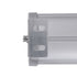 GloboStar® WASHER-GAIA 90217 Μπάρα Φωτισμού Wall Washer LED 216W 19440lm 10° DC 24V Αδιάβροχο IP67 L100 x W10.2 x H9.5cm Θερμό Λευκό 2700K - Ασημί - ledmania.gr