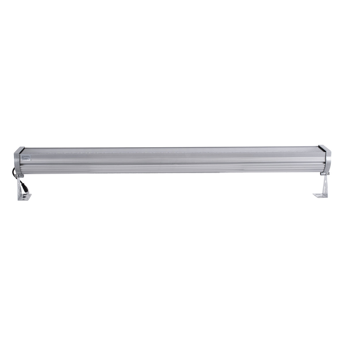 GloboStar® WASHER-GAIA 90217 Μπάρα Φωτισμού Wall Washer LED 216W 19440lm 10° DC 24V Αδιάβροχο IP67 L100 x W10.2 x H9.5cm Θερμό Λευκό 2700K - Ασημί - ledmania.gr