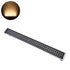 GloboStar® WASHER-GAIA 90217 Μπάρα Φωτισμού Wall Washer LED 216W 19440lm 10° DC 24V Αδιάβροχο IP67 L100 x W10.2 x H9.5cm Θερμό Λευκό 2700K - Ασημί - ledmania.gr