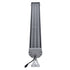 GloboStar® WASHER-GAIA 90217 Μπάρα Φωτισμού Wall Washer LED 216W 19440lm 10° DC 24V Αδιάβροχο IP67 L100 x W10.2 x H9.5cm Θερμό Λευκό 2700K - Ασημί - ledmania.gr