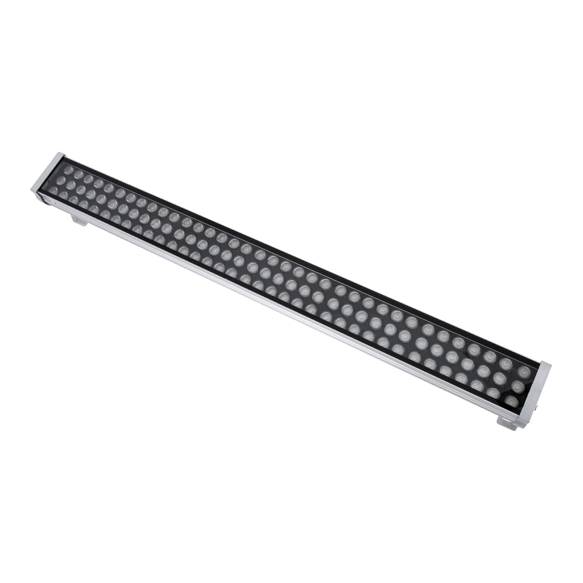 GloboStar® WASHER-GAIA 90218 Μπάρα Φωτισμού Wall Washer LED 216W 18360lm 10° DC 24V Αδιάβροχο IP67 L100 x W10.2 x H9.5cm RGBW DMX512 - Ασημί - ledmania.gr