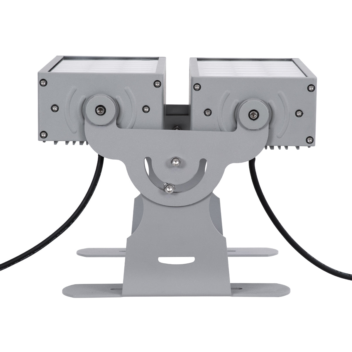 GloboStar® FLOOD-ZENA 90220 Προβολέας Wall Washer για Φωτισμό Κτιρίων LED 120W 10800lm 3° DC 24V Αδιάβροχο IP65 L38 x W30.5 x H24cm Θερμό Λευκό 2700K - Ασημί - ledmania.gr
