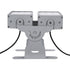 GloboStar® FLOOD-ZENA 90220 Προβολέας Wall Washer για Φωτισμό Κτιρίων LED 120W 10800lm 3° DC 24V Αδιάβροχο IP65 L38 x W30.5 x H24cm Θερμό Λευκό 2700K - Ασημί - ledmania.gr
