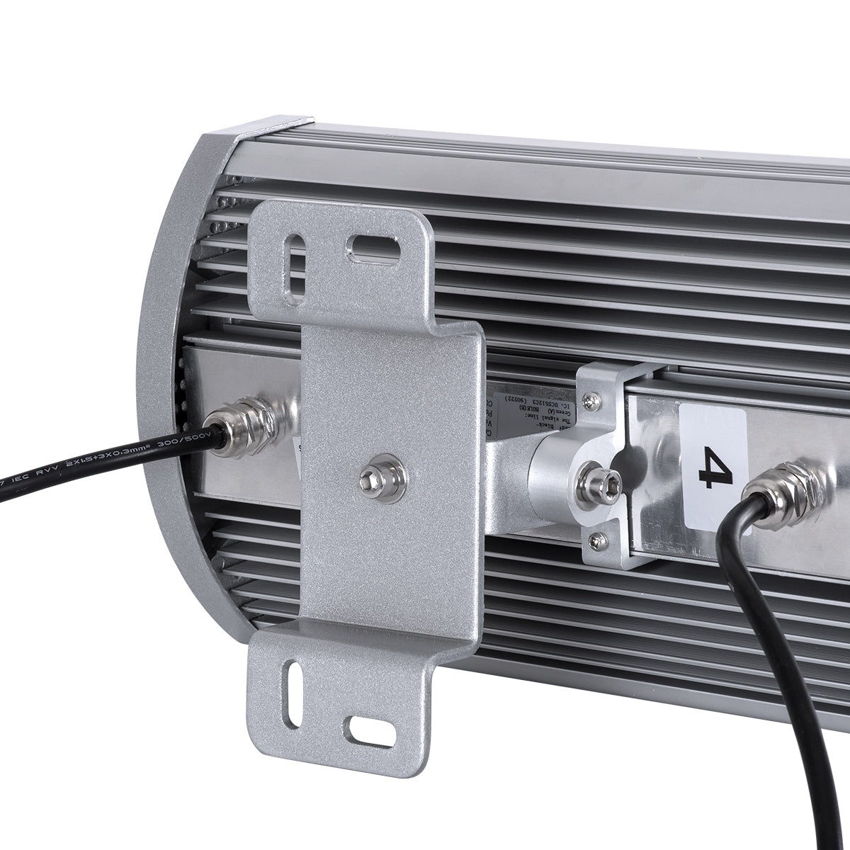 GloboStar® FLOOD-TENA 90222 Προβολέας Wall Washer για Φωτισμό Κτιρίων LED 72W 6120lm 10° DC 24V Αδιάβροχο IP65 L29.8 x W15.5 x H18cm RGBW DMX512 - Ασημί - ledmania.gr