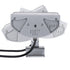GloboStar® FLOOD-TENA 90222 Προβολέας Wall Washer για Φωτισμό Κτιρίων LED 72W 6120lm 10° DC 24V Αδιάβροχο IP65 L29.8 x W15.5 x H18cm RGBW DMX512 - Ασημί - ledmania.gr