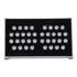 GloboStar® FLOOD-TENA 90222 Προβολέας Wall Washer για Φωτισμό Κτιρίων LED 72W 6120lm 10° DC 24V Αδιάβροχο IP65 L29.8 x W15.5 x H18cm RGBW DMX512 - Ασημί - ledmania.gr
