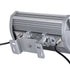 GloboStar® FLOOD-TENA 90222 Προβολέας Wall Washer για Φωτισμό Κτιρίων LED 72W 6120lm 10° DC 24V Αδιάβροχο IP65 L29.8 x W15.5 x H18cm RGBW DMX512 - Ασημί - ledmania.gr