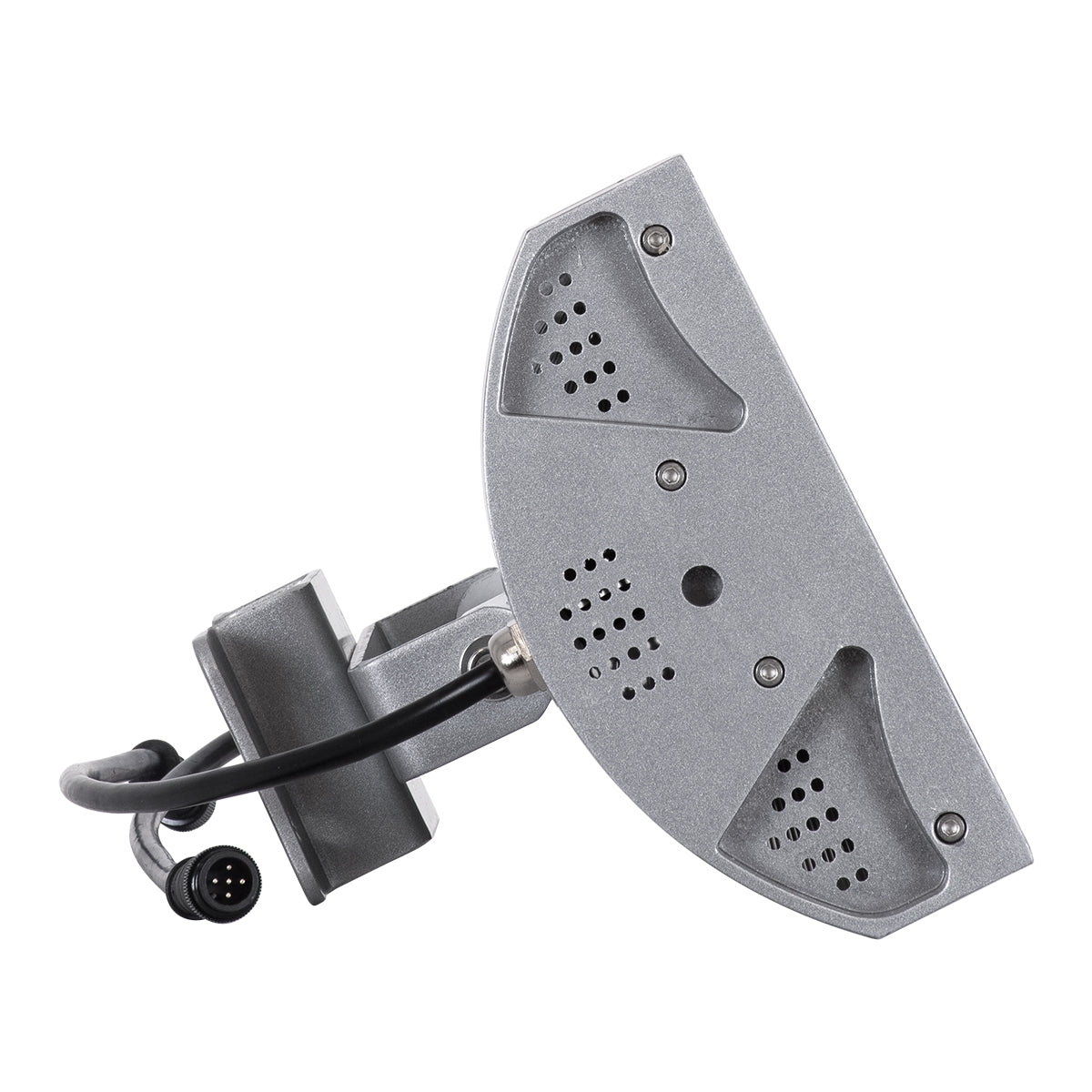 GloboStar® FLOOD-TENA 90224 Προβολέας Wall Washer για Φωτισμό Κτιρίων LED 150W 12750lm 10° DC 24V Αδιάβροχο IP65 Μ43.5 x Π15.5 x Υ18cm RGBW DMX512 - Ασημί - ledmania.gr