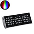 GloboStar® FLOOD-TENA 90224 Προβολέας Wall Washer για Φωτισμό Κτιρίων LED 150W 12750lm 10° DC 24V Αδιάβροχο IP65 Μ43.5 x Π15.5 x Υ18cm RGBW DMX512 - Ασημί - ledmania.gr