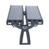 GloboStar® FLOOD-TENA 90225 Προβολέας Wall Washer για Φωτισμό Κτιρίων LED 192W 17280lm 10° DC 24V Αδιάβροχο IP65 L68.5 x W33 x H24cm Θερμό Λευκό 2700K - Ασημί - ledmania.gr