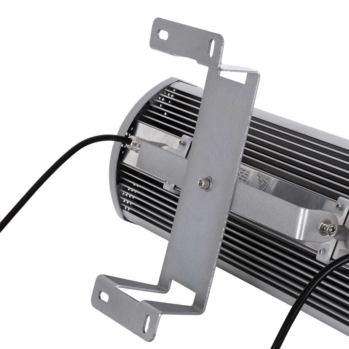 GloboStar® FLOOD-TENA 90226 Προβολέας Wall Washer για Φωτισμό Κτιρίων LED 144W 12240lm 10° DC 24V Αδιάβροχο IP65 L57 x W18 x H19.5cm RGBW DMX512 - Ασημί - 3 Years Warranty - ledmania.gr