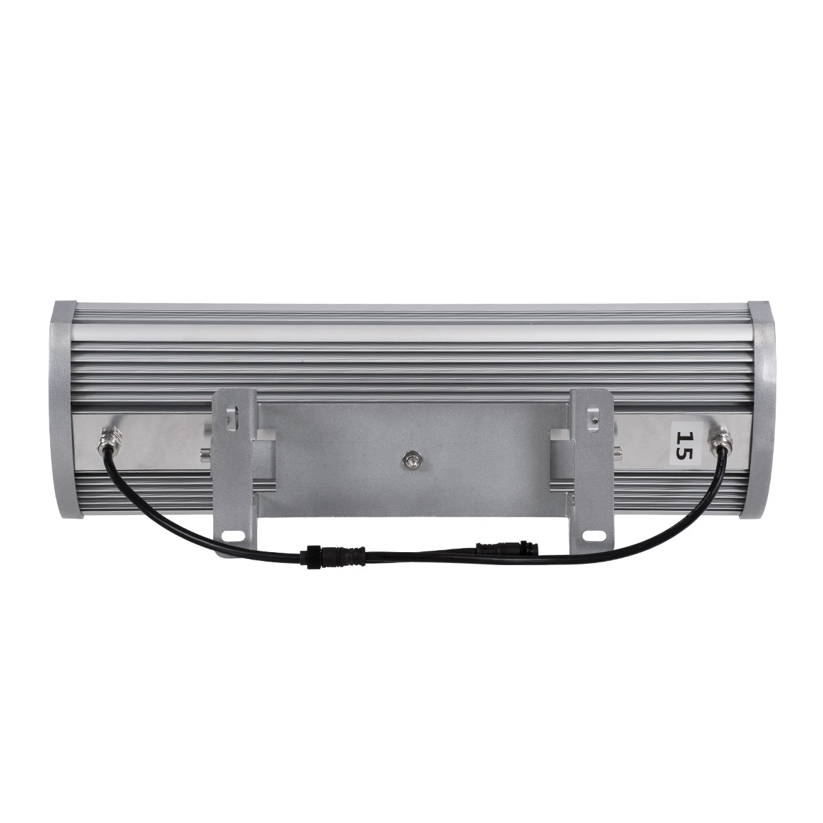 GloboStar® FLOOD-TENA 90226 Προβολέας Wall Washer για Φωτισμό Κτιρίων LED 144W 12240lm 10° DC 24V Αδιάβροχο IP65 L57 x W18 x H19.5cm RGBW DMX512 - Ασημί - 3 Years Warranty - ledmania.gr