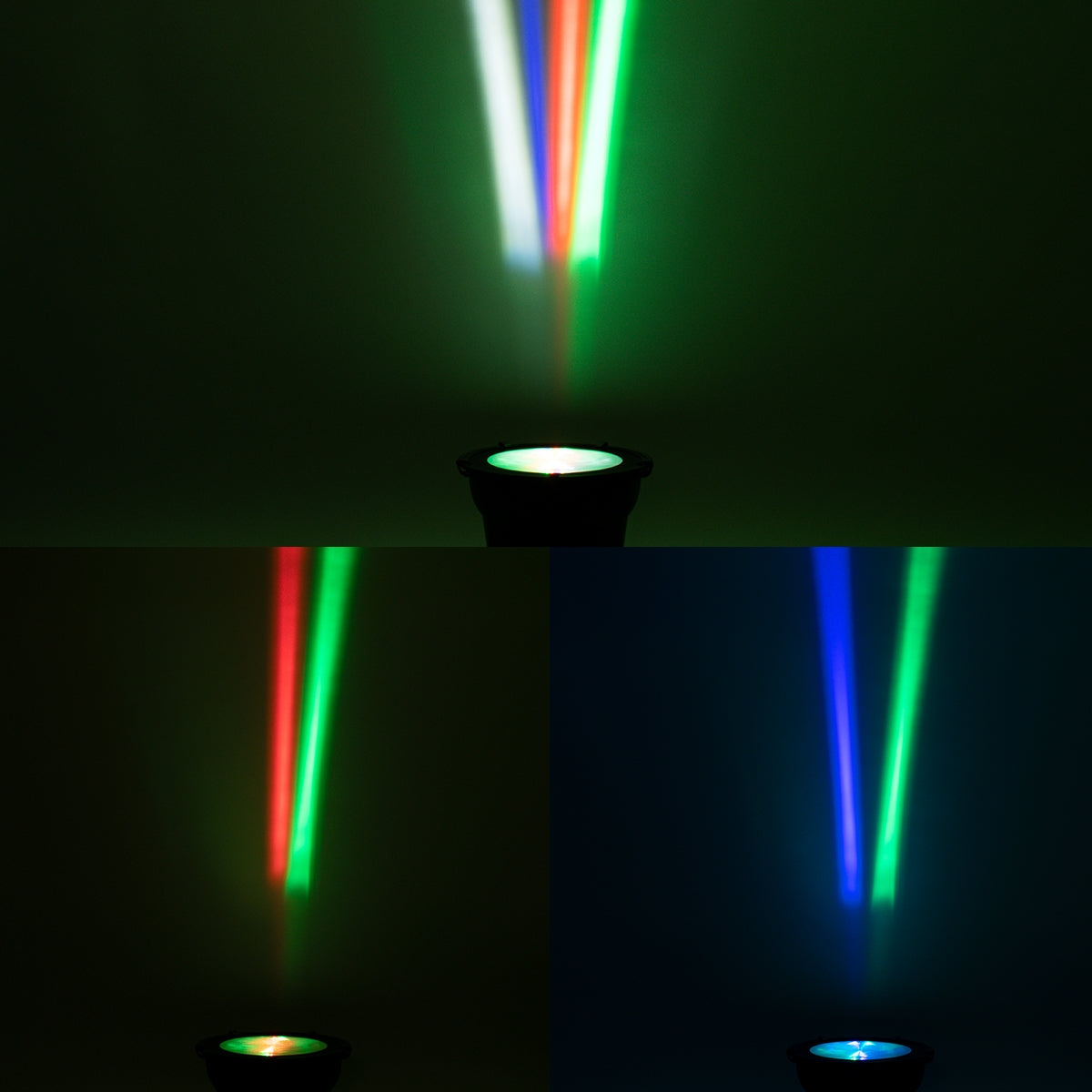 GloboStar® FLOOD-AION 90227 Προβολέας Wall Washer Special Water Effect - Ειδικού Εφέ Νερού LED 40W 2400lm 15° DC 24V Αδιάβροχο IP65 L35.5 x W31.5 x H16.5cm RGBW DMX512 - Γκρι Ανθρακί - ledmania.gr