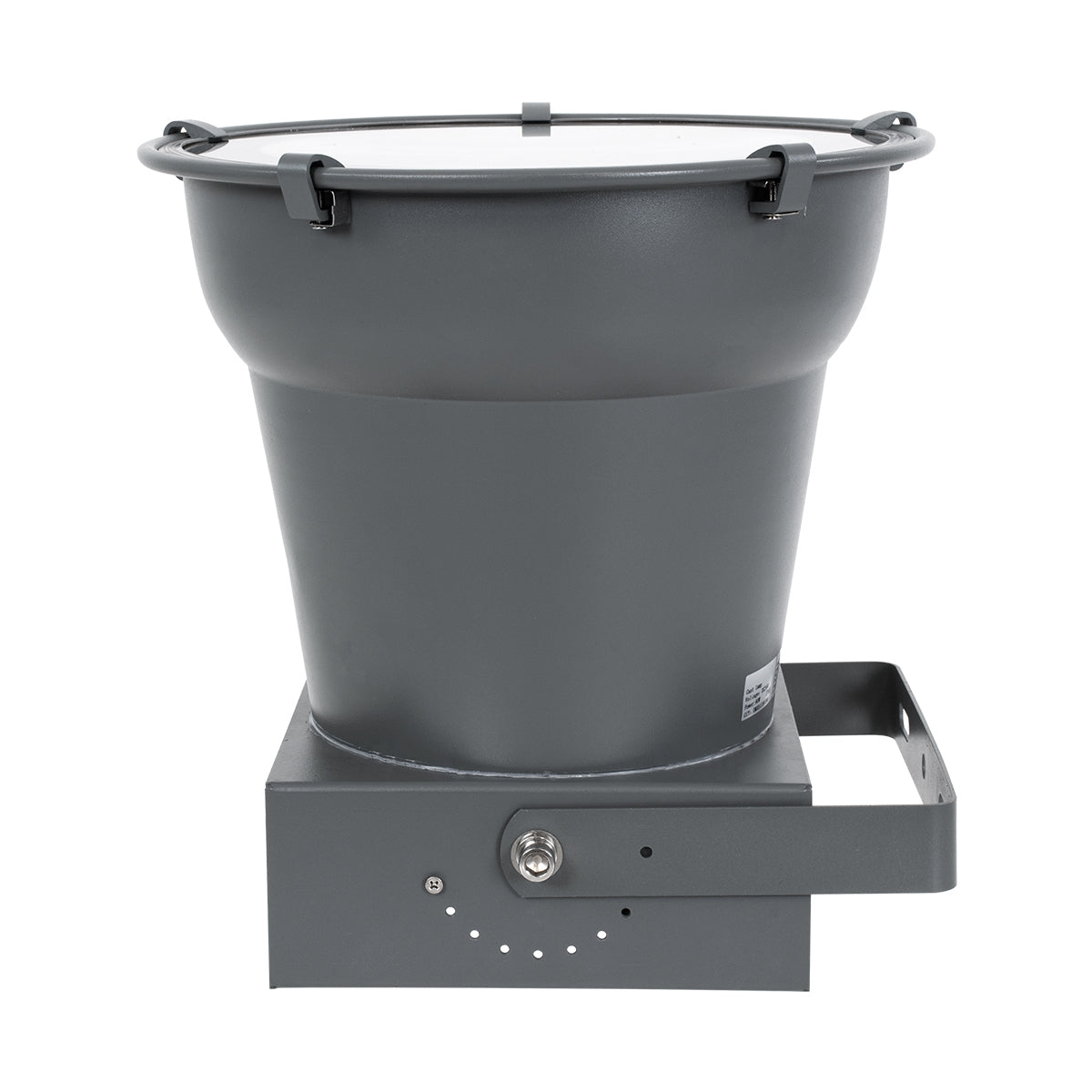 GloboStar® FLOOD-AION 90227 Προβολέας Wall Washer Special Water Effect - Ειδικού Εφέ Νερού LED 40W 2400lm 15° DC 24V Αδιάβροχο IP65 L35.5 x W31.5 x H16.5cm RGBW DMX512 - Γκρι Ανθρακί - ledmania.gr