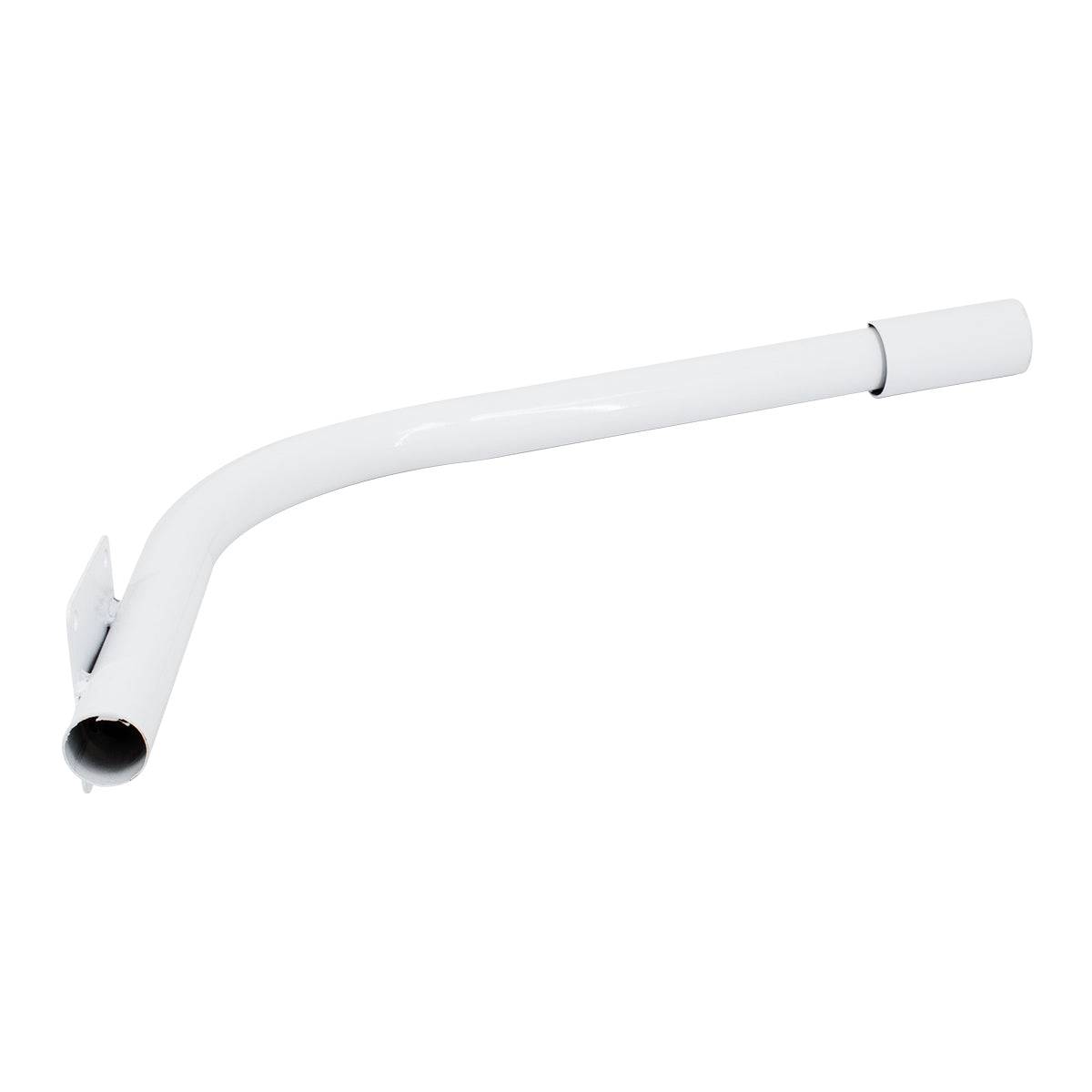 GloboStar® 90229 Μεταλλική Βάση Στήριξης CURVED M62cm x Φ60mm για Φωτιστικά Δρόμου Street Lights με Διάμετρο Βάσης Φ60mm - ledmania.gr