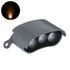 GloboStar® TREELIGHT-ZINA 90230 Κυρτή Μπάρα Φωτισμού Wall Washer με Αντιθαμβωτική Γρίλια Ειδική για Φυτά - Δέντρα LED 3W 255lm 30° DC 24V Αδιάβροχο IP65 Μ9 x Π6.5 x Υ4cm Αρχιτεκτονικό Πορτοκαλί 2200K - Γκρι Ανθρακί - ledmania.gr