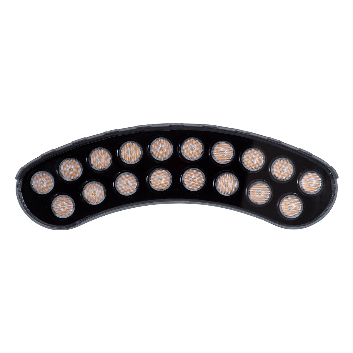 GloboStar® TREELIGHT-KINA 90231 Κυρτή Μπάρα Φωτισμού Wall Washer με Αντιθαμβωτική Γρίλια Ειδική για Φυτά - Δέντρα LED 18W 1530lm 15° DC 24V Αδιάβροχο IP65 L24.5 x W7 x H8cm Αρχιτεκτονικό Πορτοκαλί 2200K - Γκρι Ανθρακί - ledmania.gr