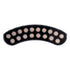 GloboStar® TREELIGHT-KINA 90231 Κυρτή Μπάρα Φωτισμού Wall Washer με Αντιθαμβωτική Γρίλια Ειδική για Φυτά - Δέντρα LED 18W 1530lm 15° DC 24V Αδιάβροχο IP65 L24.5 x W7 x H8cm Αρχιτεκτονικό Πορτοκαλί 2200K - Γκρι Ανθρακί - ledmania.gr