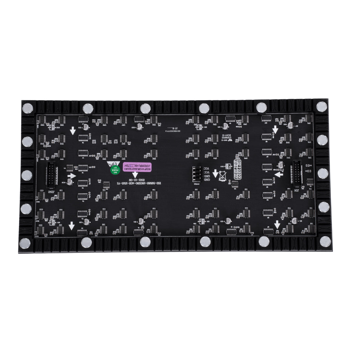 GloboStar® MODULCO 90232 LED Display Module 32x16cm - Εύκαμπτο Πλακίδιο για Ψηφιακή Οθόνη LED Video Wall Curved - P2 Pro Flexible 3840Hz High Refresh Rate 12800 Dots - 25 W ≥500cd/㎡ DC 4.5~5V - SMD1515 RGB 3in1 4398 Billion Colors - Indoor IP20 - Μ32 x Υ1 - ledmania.gr