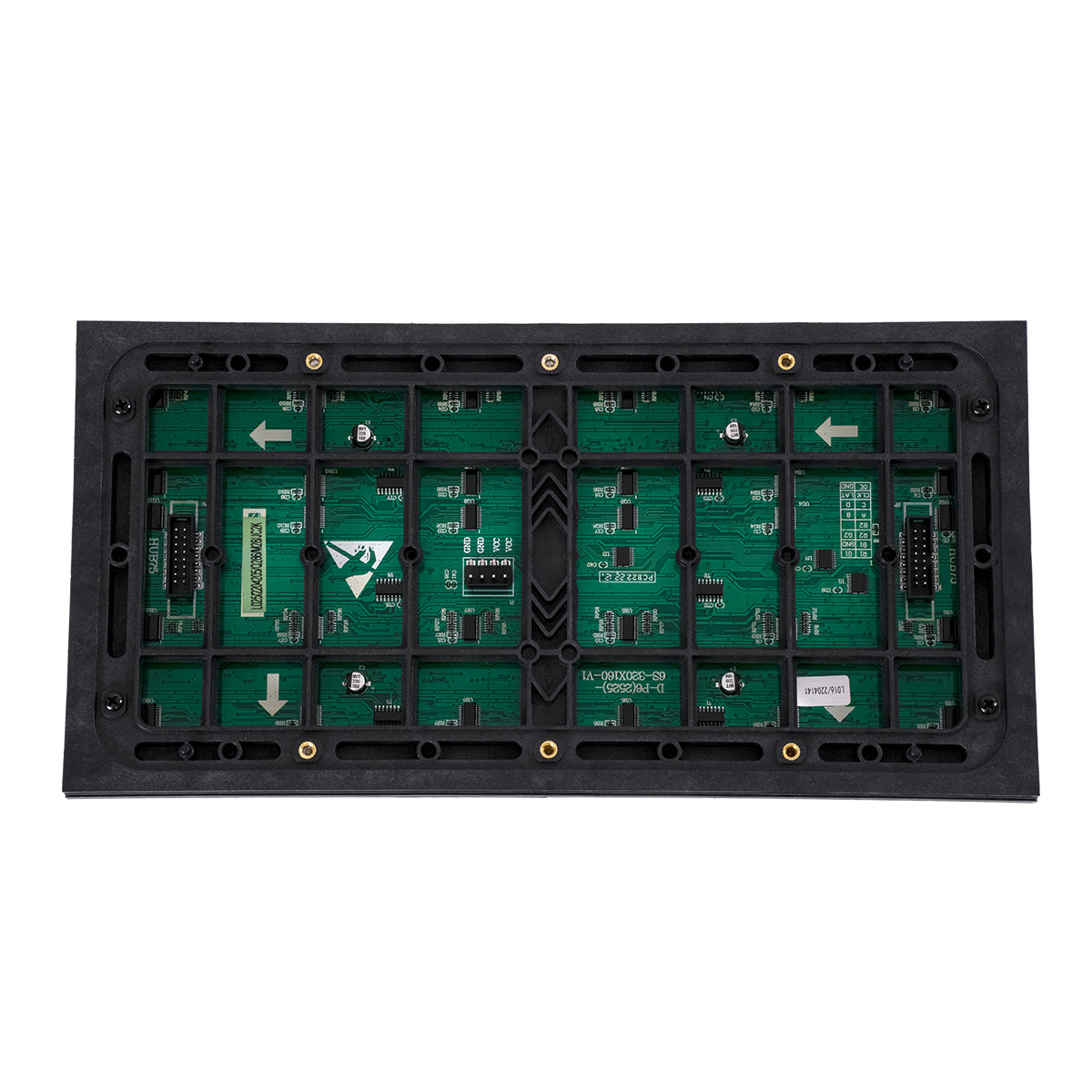 GloboStar® MODULCO 90235 LED Display Module 32x16cm - Πλακίδιο για Ψηφιακή Οθόνη LED Video Wall - P6.6 Pro 3840Hz High Refresh Rate 1152 Dots - 46 W ≥4500cd/㎡ DC 4.5~5V - SMD2525 RGB 3in1 4398 Billion Colors - Outdoor IP65 - Μ32 x Υ16cm - 2 Years Warranty - ledmania.gr