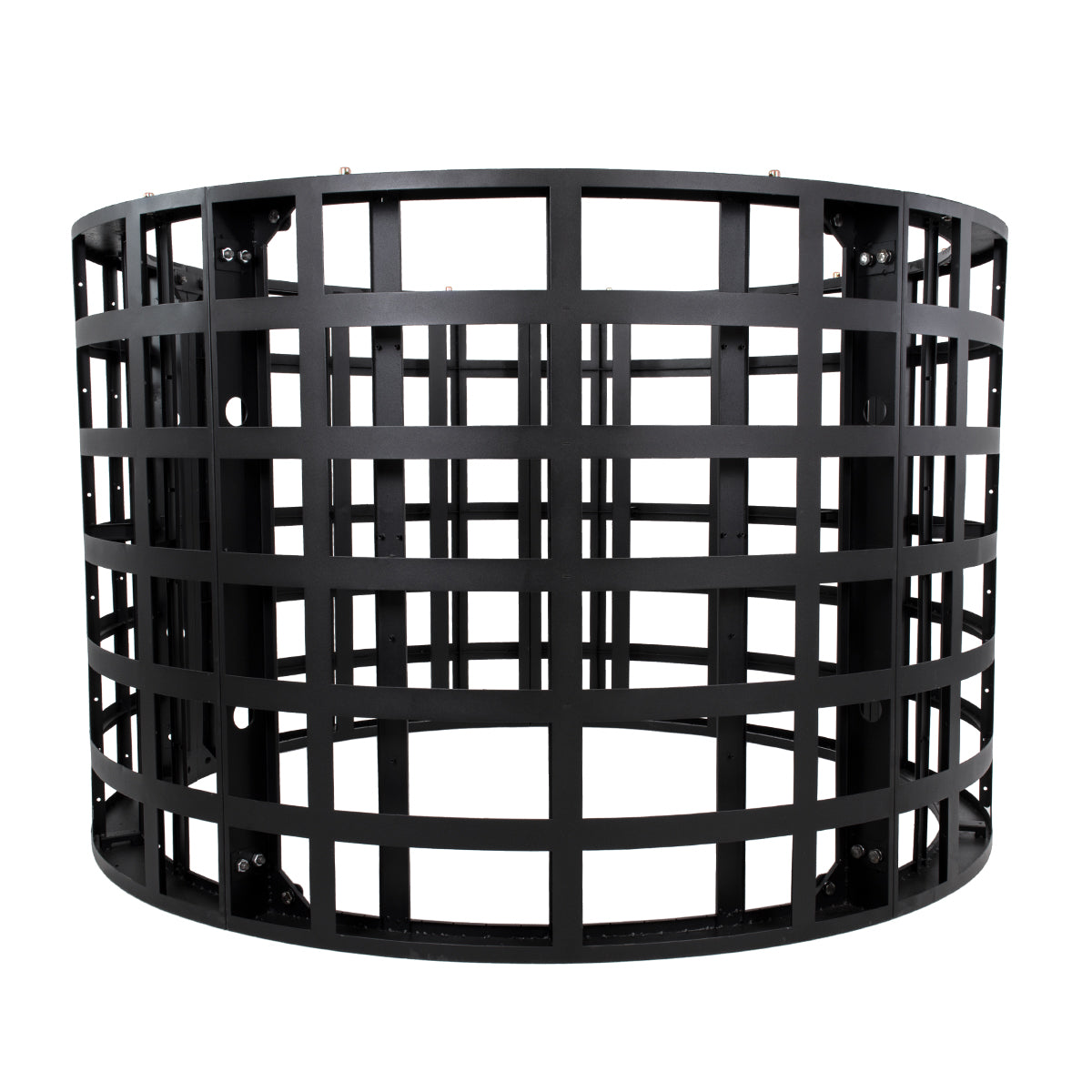 GloboStar® BASULCO 90248 Μεταλλικό Cabinet με Διάμετρο D150cm για Δημιουργία Στρόγγυλου LED Video Wall Curved με τα Εύκαμπτα Πλακίδια Ψηφιακής Οθόνης 32x16cm SKU:90232 IP20 - Φ150 x Υ96cm - ledmania.gr