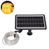 GloboStar® 90256 Αυτόνομο Ηλιακό Σετ Φωτοσωλήνα 10m LED 11W 770lm με Ενσωματωμένη Μπαταρία 10000mAh - Φωτοβολταϊκό Πάνελ & Αισθητήρα Ημέρας-Νύχτας Αδιάβροχο IP65 - Θερμό Λευκό 3000K - ledmania.gr