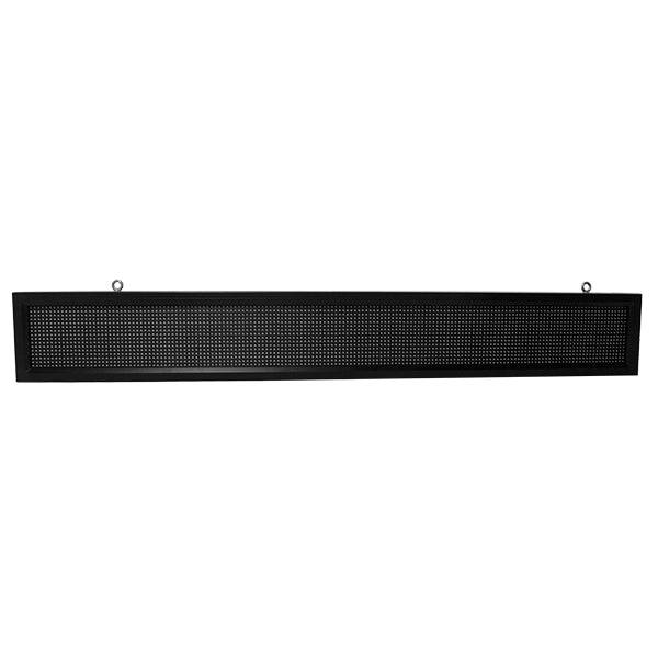 GloboStar® 90261 Κυλιόμενη Ψηφιακή Επιγραφή P10 LED SMD AC 220-240V με Wi-Fi - Αδιάβροχή IP54 - Μονής Όψης - Μ168 x Π9 x Υ24cm Κόκκινο - ledmania.gr