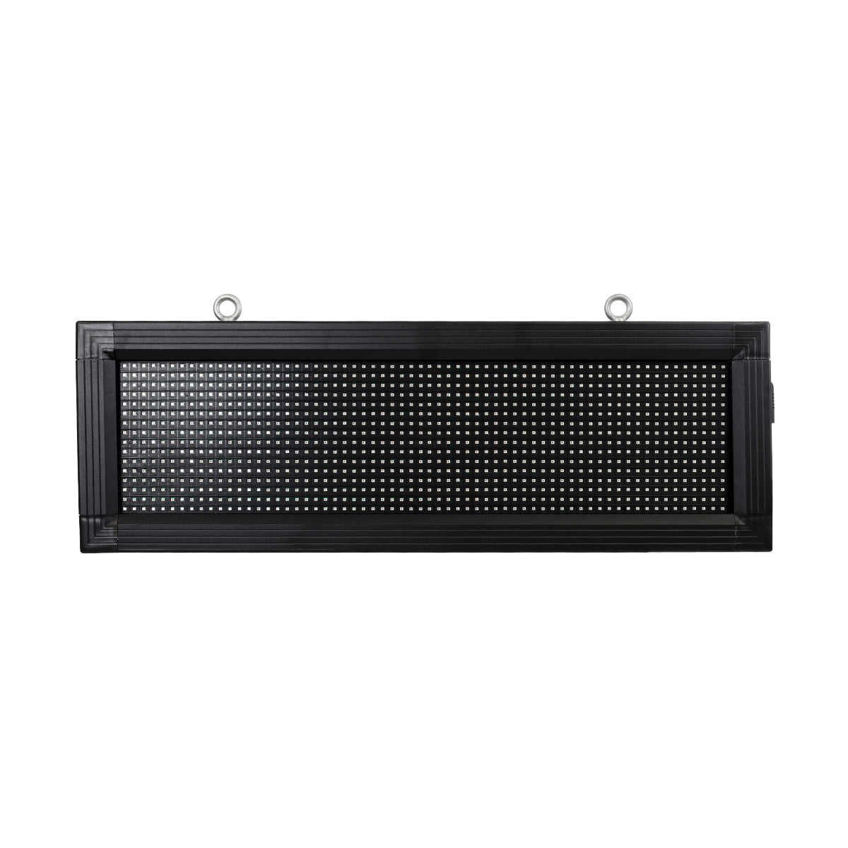 GloboStar® DISPLAY 90266 LED Scrolling Display 64x16cm - Κυλιόμενη Ψηφιακή Πινακίδα / Επιγραφή Μονής Όψης P10 LED SMD AC 220-240V - Λειτουργία μέσω Wi-Fi με Εφαρμογή APP - Αισθήτηρας Θερμοκρασίας και Υγρασίας - Αδιάβροχο IP65 - Μ72 x Π9 x Υ24cm - Κόκκι... - ledmania.gr