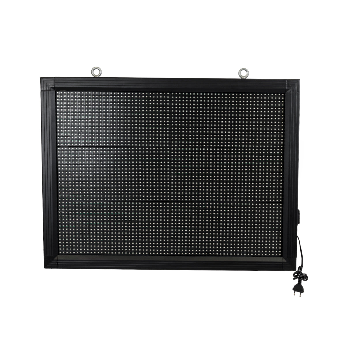 GloboStar® DISPLAY 90286 LED Scrolling Display 64x48cm - Κυλιόμενη Ψηφιακή Πινακίδα / Επιγραφή Μονής Όψης P10 LED SMD AC 220-240V - Λειτουργία μέσω Wi-Fi με Εφαρμογή APP - Αισθήτηρας Θερμοκρασίας και Υγρασίας - Αδιάβροχο IP65 - Μ72 x Π9 x Υ56cm - Κόκκι... - ledmania.gr