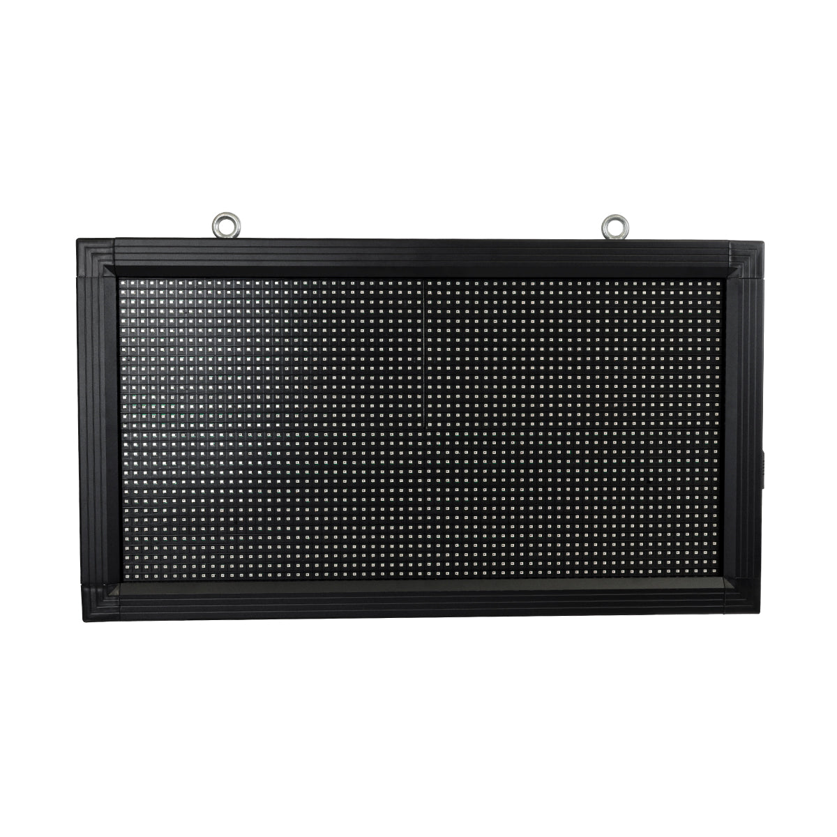 GloboStar® DISPLAY 90328 LED Scrolling Display 64x32cm - Κυλιόμενη Ψηφιακή Πινακίδα / Επιγραφή Μονής Όψης P10 LED SMD AC 220-240V - Λειτουργία μέσω Wi-Fi με Εφαρμογή APP - Αισθήτηρας Θερμοκρασίας και Υγρασίας - Αδιάβροχο IP65 - Μ72 x Π9 x Υ42.5cm - Μπλ... - ledmania.gr