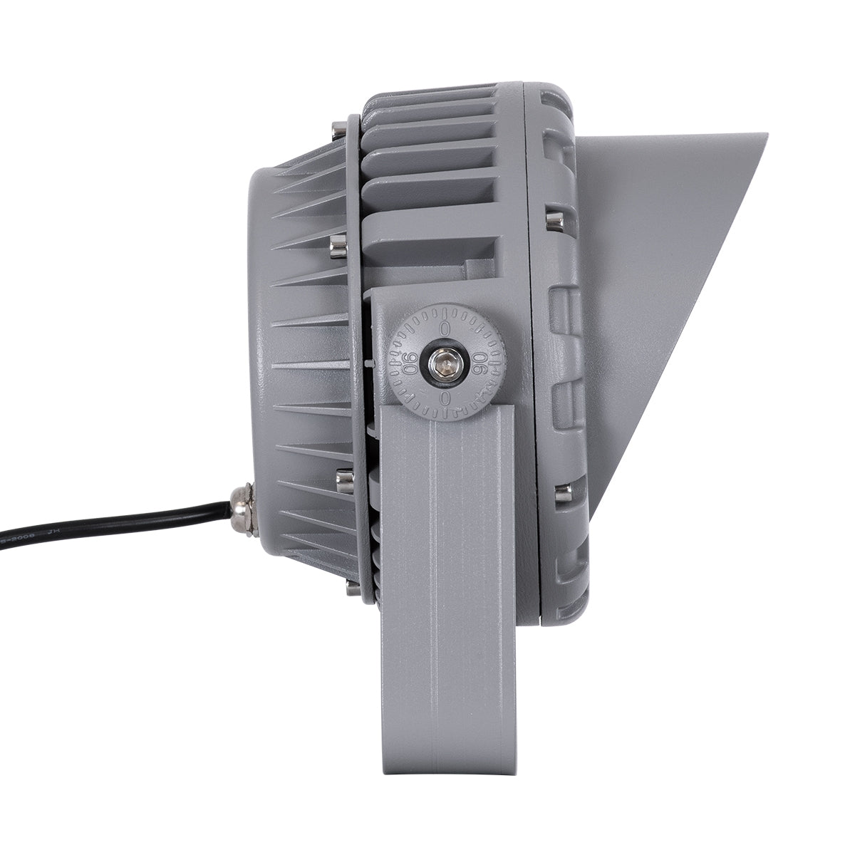 GloboStar® FLOOD-MENA 90336 Προβολέας Wall Washer με Αντιθαμβωτική Γρίλια για Φωτισμό Κτιρίων LED 24W 2040lm 30° AC 220-240V Αδιάβροχο IP67 L19.5 x W16 x H21cm Αρχιτεκτονικό Πορτοκαλί 2200K - Γκρι Ανθρακί - ledmania.gr