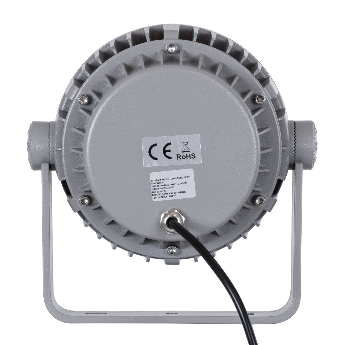 GloboStar® FLOOD-MENA 90336 Προβολέας Wall Washer με Αντιθαμβωτική Γρίλια για Φωτισμό Κτιρίων LED 24W 2040lm 30° AC 220-240V Αδιάβροχο IP67 L19.5 x W16 x H21cm Αρχιτεκτονικό Πορτοκαλί 2200K - Γκρι Ανθρακί - ledmania.gr