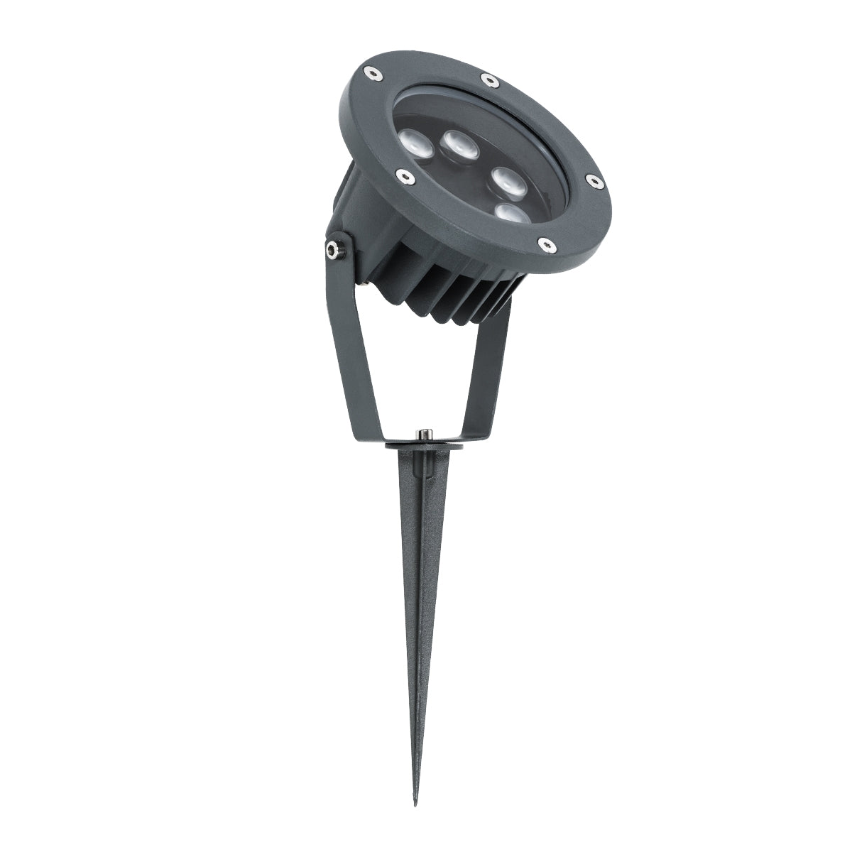 GloboStar® TREELIGHT-TZINA 90353 Σποτ Φωτισμού Wall Washer Ειδικό για Φυτά - Δέντρα με Βάση Κήπου / Καρφωτό LED 6W 510lm 10° DC 24V Αδιάβροχο IP65 L14 x W12.5 x H12.5cm Αρχιτεκτονικό Πορτοκαλί 2200K - Μαύρο - ledmania.gr