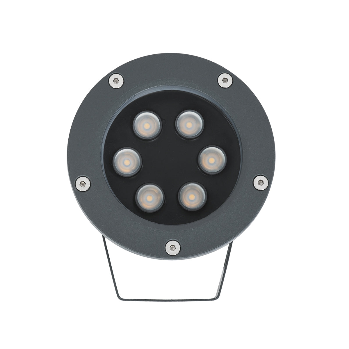 GloboStar® TREELIGHT-TZINA 90353 Σποτ Φωτισμού Wall Washer Ειδικό για Φυτά - Δέντρα με Βάση Κήπου / Καρφωτό LED 6W 510lm 10° DC 24V Αδιάβροχο IP65 L14 x W12.5 x H12.5cm Αρχιτεκτονικό Πορτοκαλί 2200K - Μαύρο - ledmania.gr