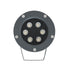 GloboStar® TREELIGHT-TZINA 90355 Σποτ Φωτισμού Wall Washer Ειδικό για Φυτά - Δέντρα με Βάση Κήπου / Καρφωτό LED 6W 570lm 10° DC 24V Αδιάβροχο IP65 L14 x W12.5 x H12.5cm Φυσικό Λευκό 4500K - Μαύρο - 3 Years Warranty - ledmania.gr