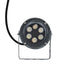 GloboStar® TREELIGHT-VINA 90358 Σποτ Φωτισμού Wall Washer με Αντιθαμβωτική Γρίλια Ειδικό για Φυτά - Δέντρα με Βάση Κήπου / Καρφωτό LED 6W 570lm 10° DC 24V Αδιάβροχο IP65 L13 x W9.5 x H9.5cm Φυσικό Λευκό 4500K - Μαύρο - 3 Years Warranty - ledmania.gr
