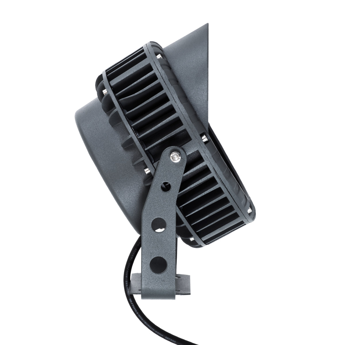 GloboStar® TREELIGHT-VINA 90361 Σποτ Φωτισμού Wall Washer με Αντιθαμβωτική Γρίλια Ειδικό για Φυτά - Δέντρα με Βάση Κήπου / Καρφωτό LED 24W 2280lm 10° DC 24V Αδιάβροχο IP65 L21.5 x W18.3 x H14cm Φυσικό Λευκό 4500K - Μαύρο - 3 Years Warranty - ledmania.gr