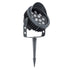 GloboStar® TREELIGHT-VINA 90362 Σποτ Φωτισμού Wall Washer με Αντιθαμβωτική Γρίλια Ειδικό για Φυτά - Δέντρα με Βάση Κήπου / Καρφωτό LED 24W 2040lm 10° DC 24V Αδιάβροχο IP65 L21.5 x W18.3 x H14cm RGBW DMX512 - Γκρι Ανθρακί - ledmania.gr