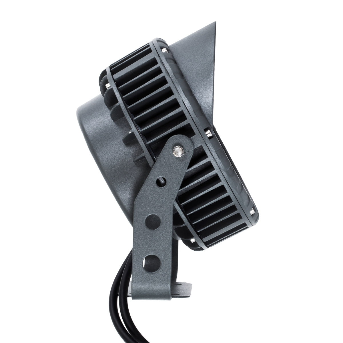 GloboStar® TREELIGHT-VINA 90362 Σποτ Φωτισμού Wall Washer με Αντιθαμβωτική Γρίλια Ειδικό για Φυτά - Δέντρα με Βάση Κήπου / Καρφωτό LED 24W 2040lm 10° DC 24V Αδιάβροχο IP65 L21.5 x W18.3 x H14cm RGBW DMX512 - Γκρι Ανθρακί - ledmania.gr