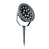 GloboStar® TREELIGHT-RIVA 90366 Σποτ Φωτισμού Ειδικό για Φυτά - Δέντρα με Βάση Κήπου / Καρφωτό LED 24W 2040lm 10° DC 24V Αδιάβροχο IP67 Φ20.5 x Υ6.5cm RGBW DMX512 - Γκρι Ανθρακί - 3 Years Warranty - ledmania.gr