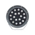 GloboStar® TREELIGHT-RIVA 90366 Σποτ Φωτισμού Ειδικό για Φυτά - Δέντρα με Βάση Κήπου / Καρφωτό LED 24W 2040lm 10° DC 24V Αδιάβροχο IP67 Φ20.5 x Υ6.5cm RGBW DMX512 - Γκρι Ανθρακί - 3 Years Warranty - ledmania.gr