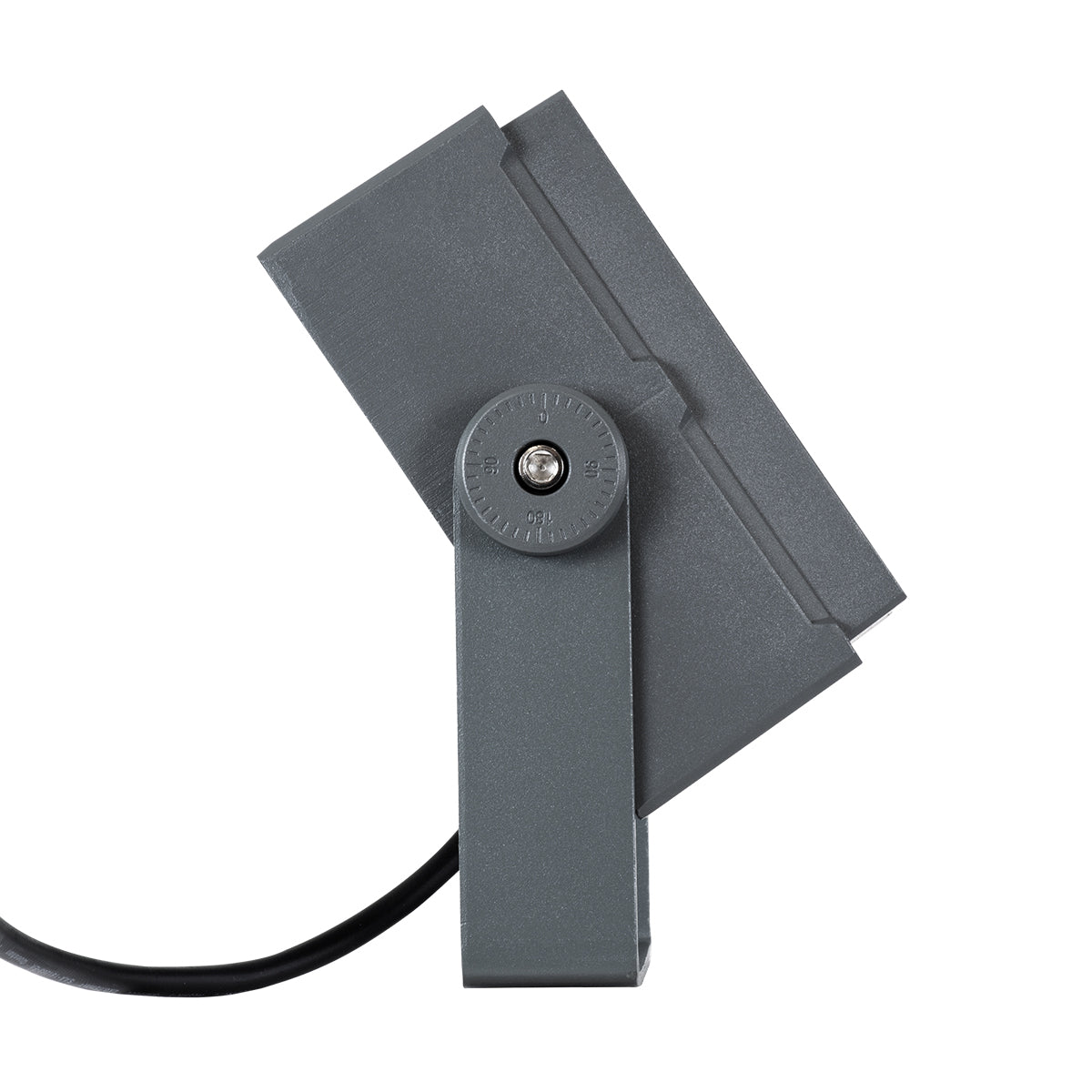 GloboStar® FLOOD-TINY 90367 Προβολέας Wall Washer για Φωτισμό Κτιρίων LED 27W 2295lm 3° DC 24V Αδιάβροχο IP65 L13.8 x W16.4 x H7cm Αρχιτεκτονικό Πορτοκαλί 2200K - Γκρι Ανθρακί - 3 Years Warranty - ledmania.gr