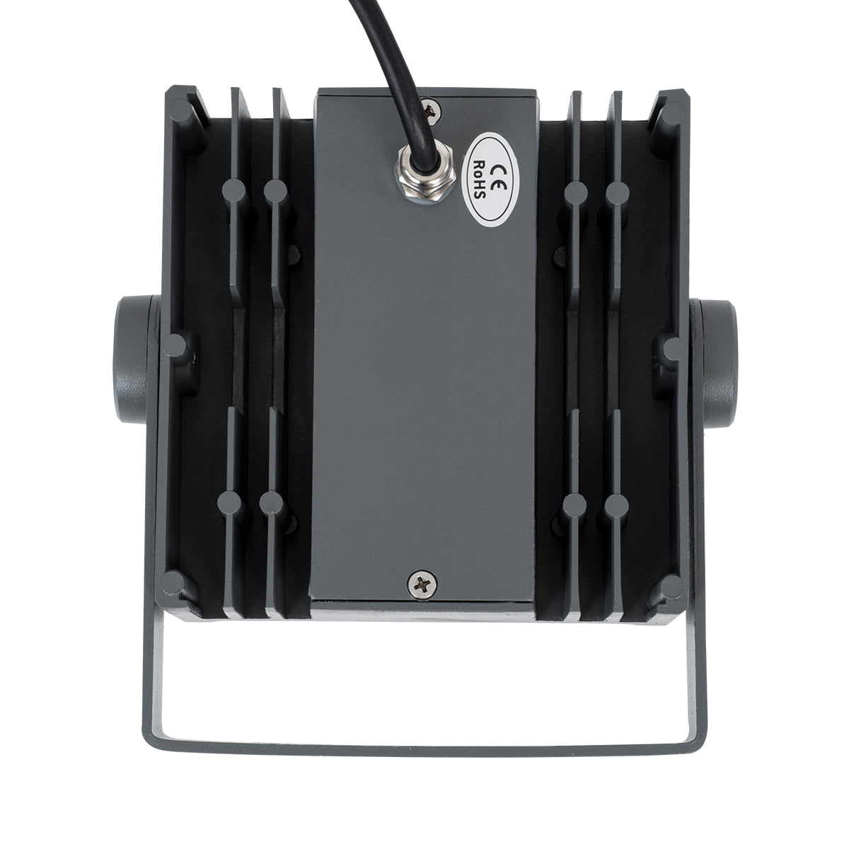 GloboStar® FLOOD-TINY 90367 Προβολέας Wall Washer για Φωτισμό Κτιρίων LED 27W 2295lm 3° DC 24V Αδιάβροχο IP65 L13.8 x W16.4 x H7cm Αρχιτεκτονικό Πορτοκαλί 2200K - Γκρι Ανθρακί - 3 Years Warranty - ledmania.gr