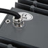 GloboStar® FLOOD-TINY 90368 Προβολέας Wall Washer για Φωτισμό Κτιρίων LED 27W 2430lm 3° DC 24V Αδιάβροχο IP65 L13.8 x W16.4 x H7cm Θερμό Λευκό 3000K - Γκρι Ανθρακί - 3 Years Warranty - ledmania.gr